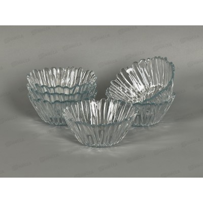 Набор салатников Аврора 6шт 140мм из упроч.стекла 10601 Набор салатников Аврора 6шт 140мм из упроч.стекла 10601