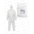Комбинезон защитный одноразовый &quotКаспер Р40&quot, на молнии, 40 г/м2, белый, разм. 56-58/170-176, 0323   *40