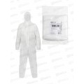 Комбинезон защитный одноразовый &quotКаспер Р40&quot, на молнии, 40 г/м2, белый, разм. 56-58/182-188, 0324   *40