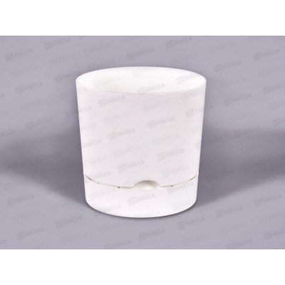 Горшок для цветов Гранд 3л Белый с поддоном, D17 *9 Горшок для цветов Гранд 3л Белый с поддоном, D17 *9