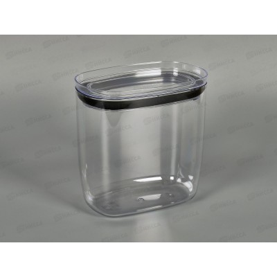 Емкость д/прод. &quotШайн&quot 1,2л Графитовый М1301 *8