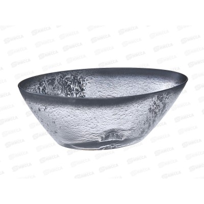 Кашпо &quotМИКРИТ&quot овал 3,4л Серый слайн М3109 *10