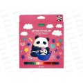 Карандаши 24цв Hatber Плюшевые панды &quotECO&quot 087799 *12/120