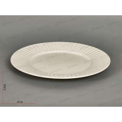 Тарелка "Мадлен" 27*27*2см, 2740027 *6/24 Тарелка "Мадлен" 27*27*2см, 2740027 *6/24