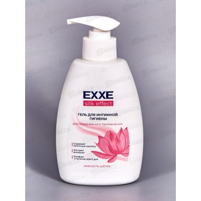 EXXE Гель для интимной гигиены Silk Effect 250мл С0008028 *12 EXXE Гель для интимной гигиены Silk Effect 250мл С0008028 *12