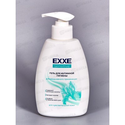 EXXE Гель для интимной гигиены Sensitive 250мл С0008029 *12 EXXE Гель для интимной гигиены Sensitive 250мл С0008029 *12