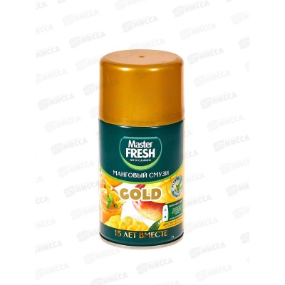 Master FRESH освежитель воздуха смен Манговый смузи 250мл *12 С0007501 Master FRESH освежитель воздуха смен Манговый смузи 250мл *12 С0007501