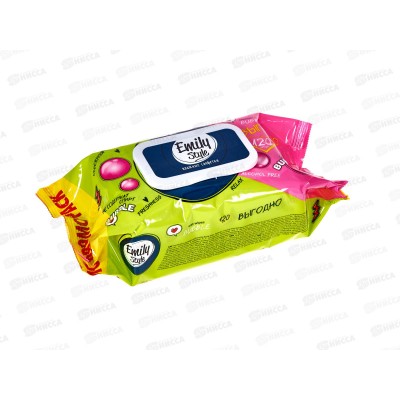 Emily Style Влаж салфетки 120шт Bubble с/кр С0007995 *14