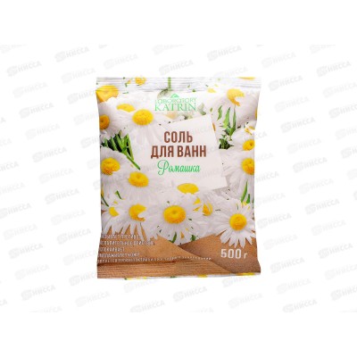 Соль для ванн в пакете Ромашка 500г *30 Соль для ванн в пакете Ромашка 500г *30