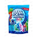 Капсулы для стирки 450г Ocean Clean Color 30шт