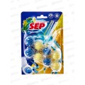 Подвесной блок для унитаза 100г 2*50г SEP Цитрусовая волна *10 Подвесной блок для унитаза 100г 2*50г SEP Цитрусовая волна *10