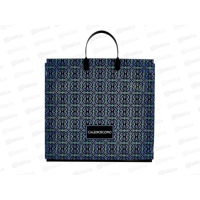 Пакет с пласт руч 37*34 Калейдоскоп 80мкр *10/100