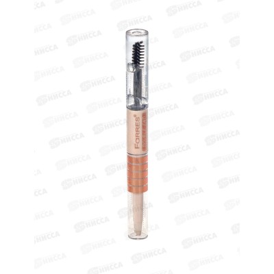 Farres Фиксирующий гель и пудр карандаш для бровей 6502-4 *6