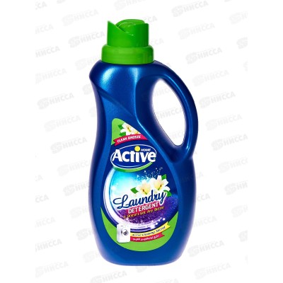 Active Гель для стирки белья унив C.B. Альпийские луга 1,5л Green *9 Active Гель для стирки белья унив C.B. Альпийские луга 1,5л Green *9