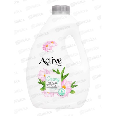 Active Жидкое крем-мыло с витамином В5 Алоэ вера и лотос 2,0л *6