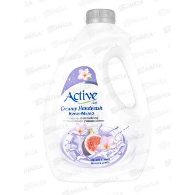 Active Жидкое крем-мыло с витамином В5 Инжир 2,0л *6
