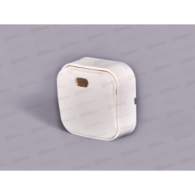 Выключатель IONICH 1-клавиша открытая установка, 10А, 220В белый, подсветка *10