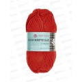 Пряжа Лаконичная Красный 06 хл/акр 100гр 212м