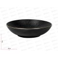 Тарелка глубокая 41270132-5 Elite black 20см 800мл 272493