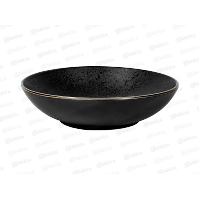 Тарелка глубокая 41270132-5 Elite black 20см 800мл 272493 Тарелка глубокая 41270132-5 Elite black 20см 800мл 272493