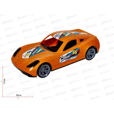 Машинка Turbo &quotV-MAX&quot (3 цвета, микс) 40см, И-7250  *6