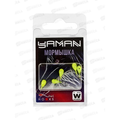 Мормышка вольф "ЯМАН" Капля с отв. р.3,5, вес 0,60, лимон (5шт) Мормышка вольф "ЯМАН" Капля с отв. р.3,5, вес 0,60, лимон (5шт)