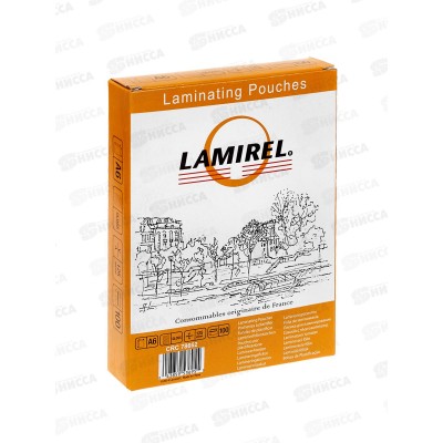 Пленка д/ламинирования Lamirel А6, 125мкм, 100шт, LA-78662