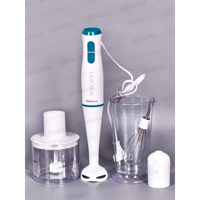 Блендер набор SA-6267SW 600Вт стакан чоппер венчик