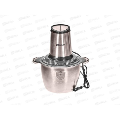 Чоппер SA-6271BS- 3,0л 800Вт нерж чаша Чоппер SA-6271BS- 3,0л 800Вт нерж чаша