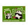 Альбом д/рис.40л Hatber Плюшевые панды  089417 *7/70