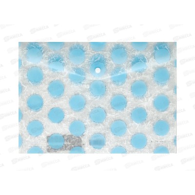 Папка с кноп. АЛЬТ А4 Горошек, 14-036/07 *5