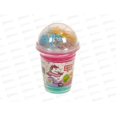 Слайм "Магический" с игрушкой (6,5х11,5х7,5см,180г) ИСМ-4991  *12