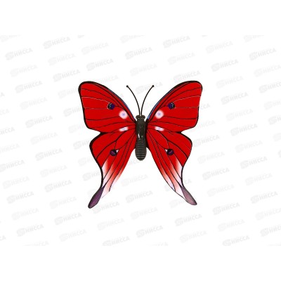 Магнит "Бабочка" розовый 4*6см 6881553 Магнит "Бабочка" розовый 4*6см 6881553