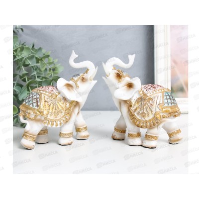 Сувенир "Белый слон в попоне" 6*11*13см микс 9306758 Сувенир "Белый слон в попоне" 6*11*13см микс 9306758