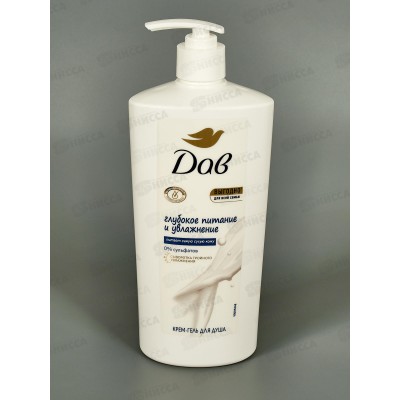 ДАВ Крем-гель для душа 610мл Глубокое питание и увлажнение  *8