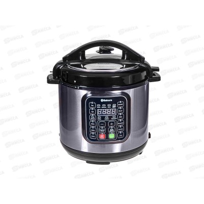 Мультискороварка SA-7767BK (6,0л) нерж+черн Мультискороварка SA-7767BK (6,0л) нерж+черн