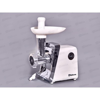 Мясорубка SA-6431W 1600Вт реверс+насадки Мясорубка SA-6431W 1600Вт реверс+насадки