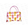Косметичка &quotAdventure-Feathers&quot цветы розовый 24*17см 545-989