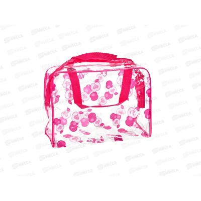 Косметичка "Adventure-Peas" яблочки розовый 23*9см 545-0102 Косметичка "Adventure-Peas" яблочки розовый 23*9см 545-0102