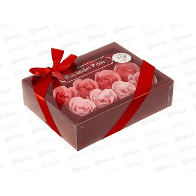 Набор мыльные розы 12шт красные 6962328 Набор мыльные розы 12шт красные 6962328