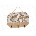 Ключница "Фритола" 3 крючка 20*14см 546-160