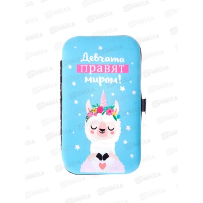 Набор д/маникюра "Девчата правят миром" 6пр 464-046 Набор д/маникюра "Девчата правят миром" 6пр 464-046