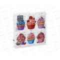 Салфетки 3сл 20л 33*33 Art Bouquet Сладкие пирожные,37346*12