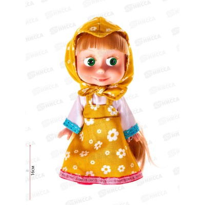 Кукла "КАРАПУЗ" Маша 83030WOSY, 15см без звука, в коробке 366698