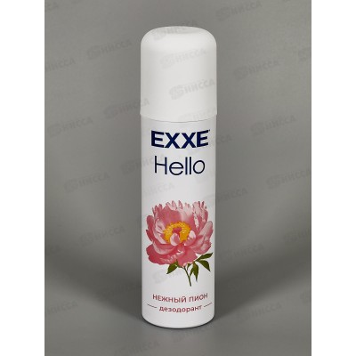 EXXE Hello Дез спрей Нежный пион 150мл жен *12 С0008146