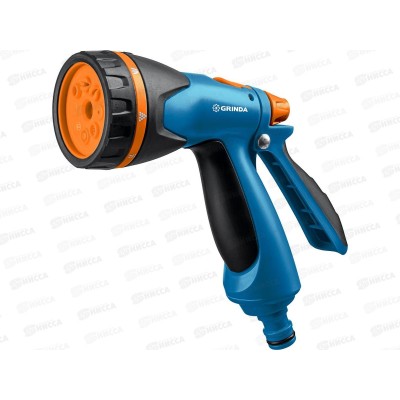 Пистолет поливочный GRINDA B-8,, курок сзади, 429110