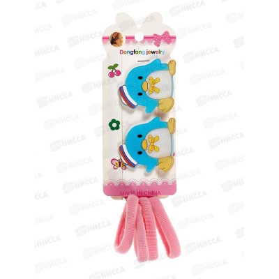 Аксессуар д/в &quotРозовое облако&quot (резинки, зажимы) 753-429