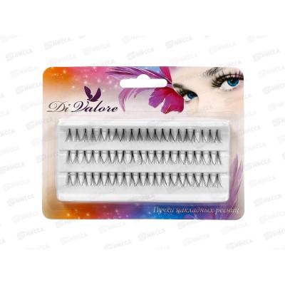 Пучки накладных ресниц длинна 12мм черные 60шт 112-051 Пучки накладных ресниц длинна 12мм черные 60шт 112-051