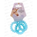 Резинка  д/в &quotЕжевика&quot голубой силикон 3,8см 458-253