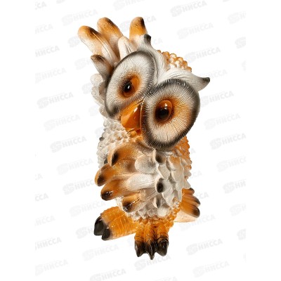 Копилка &quotСовушка&quot белая с оранж К-52